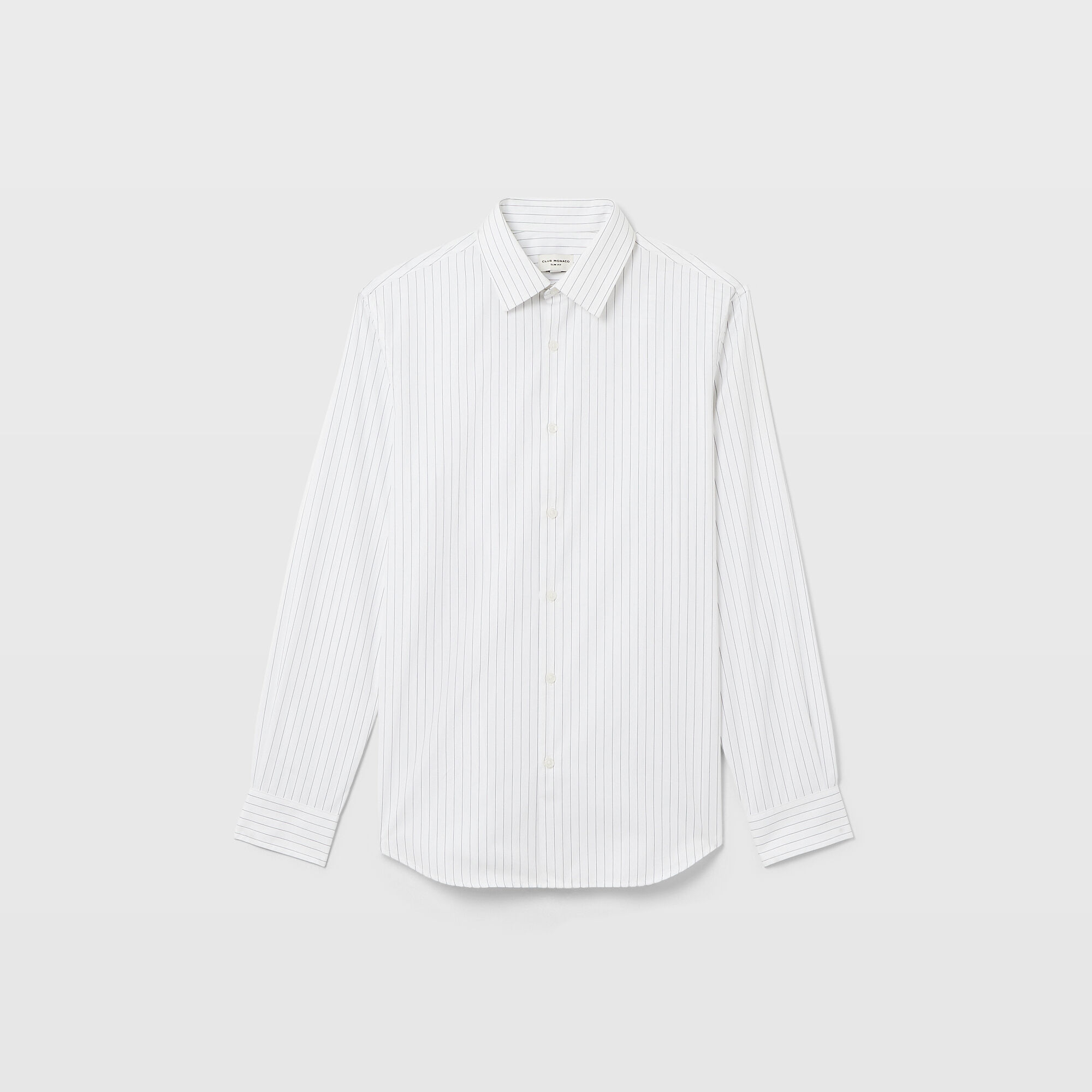 클럽모나코 Stripe Poplin Dress Shirt