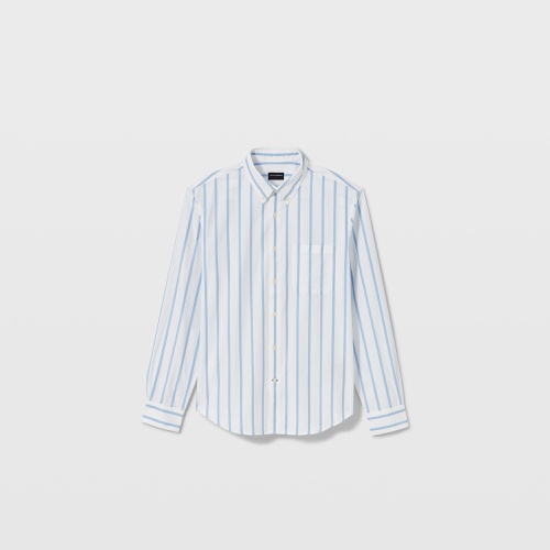 클럽모나코 Pencil Stripe Poplin Dress Shirt