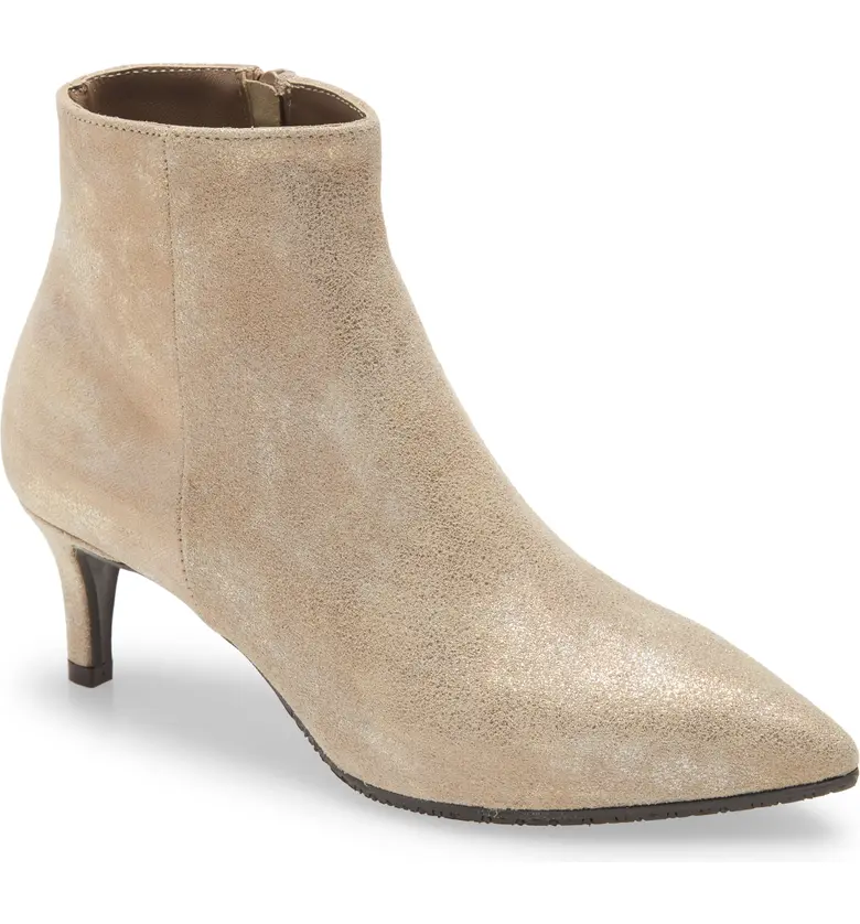 Cordani Garvie Pointed Toe Bootie_DUSTY GOLD LEATHER