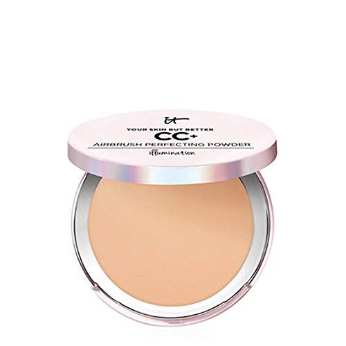 Cosmetics ITC Your Skin But Better CC+ Airbrush Perfecting Powder Illumination SPF 50+ (MEDIUM TAN)