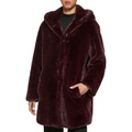 DKNY Faux Fur Hooded Jacket