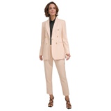 Womens Linen-Blend Jacket
