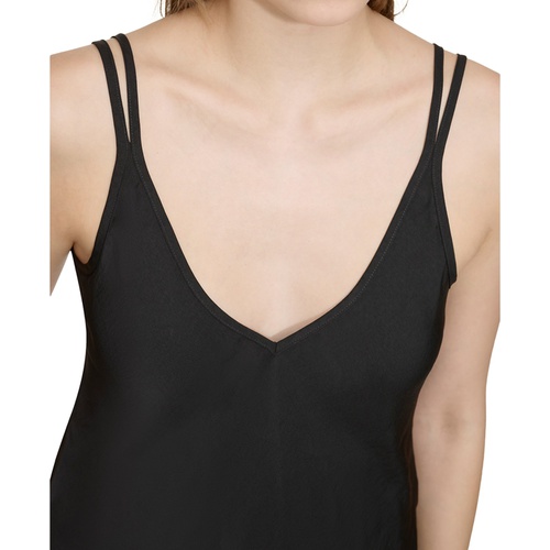 DKNY Womens Pullover Strappy V-Neck Camisole