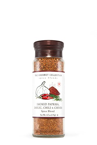 Dangold The Gourmet Collection Seasoning Blend, Smoked Paprika, Garlic, Chili & Chives Spice Blend-Salt Free Seasonings for Cooking Chicken, Beef, Pork, Fish.