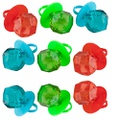 Dee Best Jewel Pop 36 Count Ring Shaped Candy Suckers | Individually Wrapped Bulk Variety Party Pack | Assorted Flavors