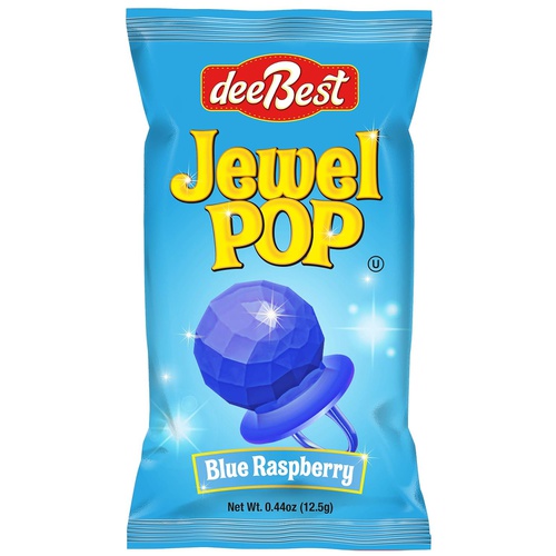  Dee Best Jewel Pop 36 Count Ring Shaped Candy Suckers | Individually Wrapped Bulk Variety Party Pack | Assorted Flavors