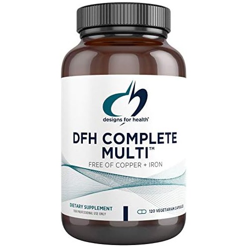  designs for health DFH Complete Multi - Comprehensive Multi Vitamin + Mineral Supplement with Folate, 1000 IU Vitamin D, Immune Support Vitamins - Multivitamin with No Copper, No I