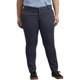 Dickies Womens Mid-Rise, Skinny Stretch Twill Pant