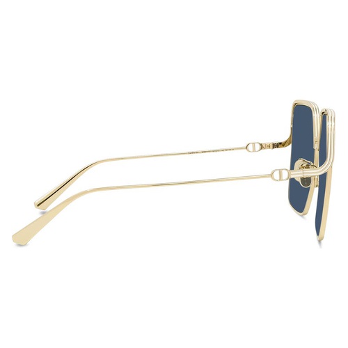 디올 Dior EverDior 60mm Square Sunglasses_GOLD/ BLUE