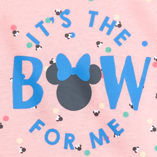 디즈니 Disney Minnie Mouse Bow T-Shirt for Girls