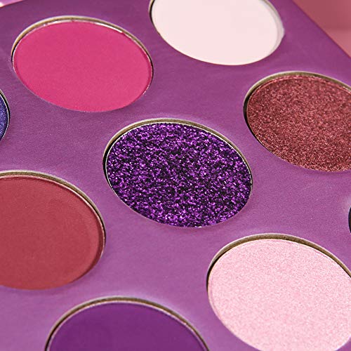  Docolor Eyeshadow Palette 9 Colors Gemstone Shadow Palette Highly Pigmented Mattes Shimmers Naked Smokey Glitter Cream Colorful Powder Blendable Long Lasting Waterproof Makeup Pale