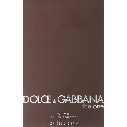 돌체앤가바나 Dolce & Gabbana Dolce and Gabbana The One EDT for Men, 3.3 oz