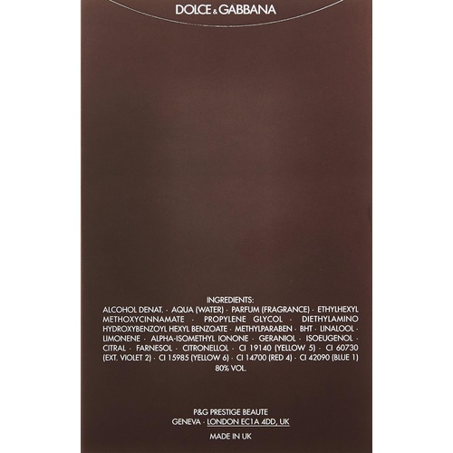 돌체앤가바나 Dolce & Gabbana THE ONE By Dolce And Gabbana; EDT SPRAY 5 Ounce