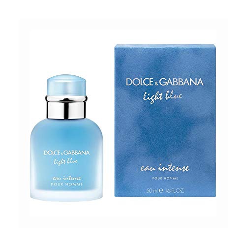 돌체앤가바나 Dolce & Gabbana Light Blue Intense Eau de Parfum Spray for Men, 1.6 Ounce