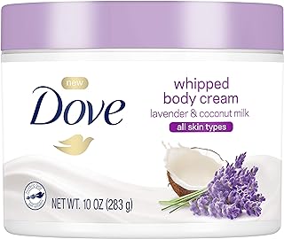 Dove Whipped Lavender and Coconut Milk Body Cream 10 oz
