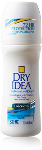 Dry Idea Anti-Perspirant Deodorant Roll-On Unscented 3.25 oz