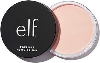 e.l.f., Poreless Putty Primer, Silky, Skin-Perfecting, Lightweight, Long Lasting, Smooths, Hydrates, Minimizes Pores, Creates Flawless Base, All-Day Wear, Flawless Finish, Ideal fo