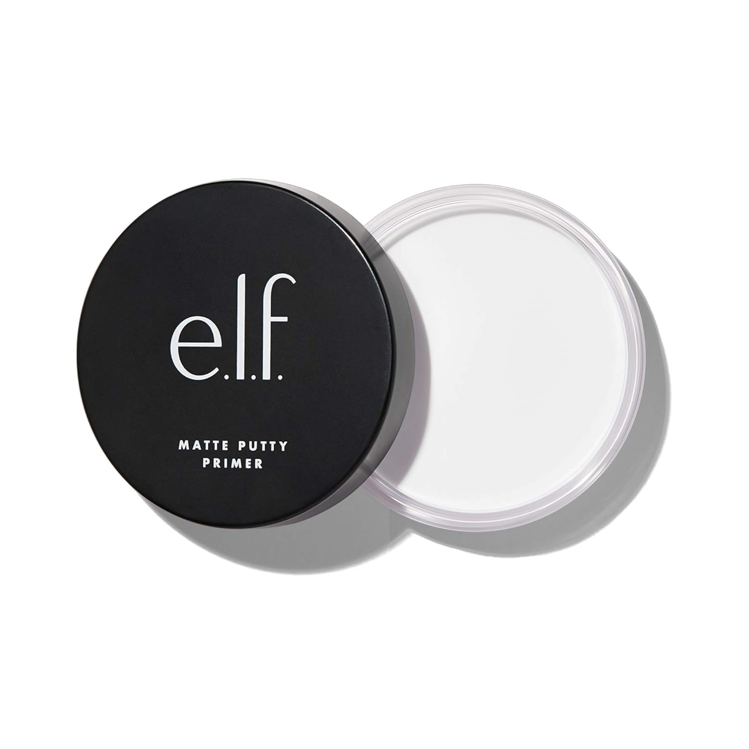 E.l.f. e.l.f, Matte Putty Primer, Skin Perfecting, Lightweight, Oil-free formula, Mattifies, Absorbs Excess Oil, Fills in Pores and Fine Lines, Soft, Matte Finish, All-Day Wear, 0.74 Oz