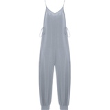 Eberjey Finely Knotted Sleep Jumpsuit_SOFT GREY