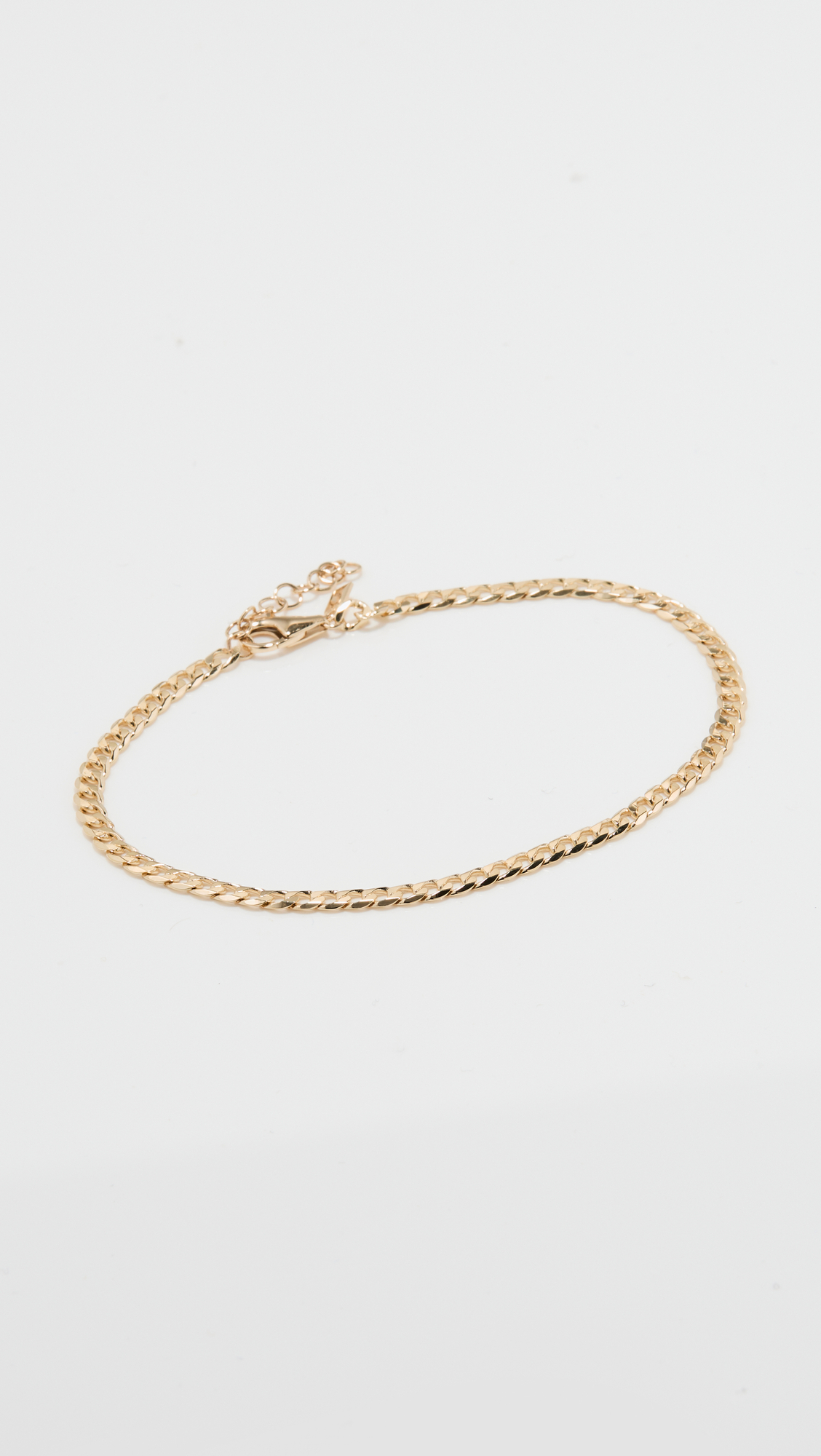 EF Collection 14k Curb Chain Anklet