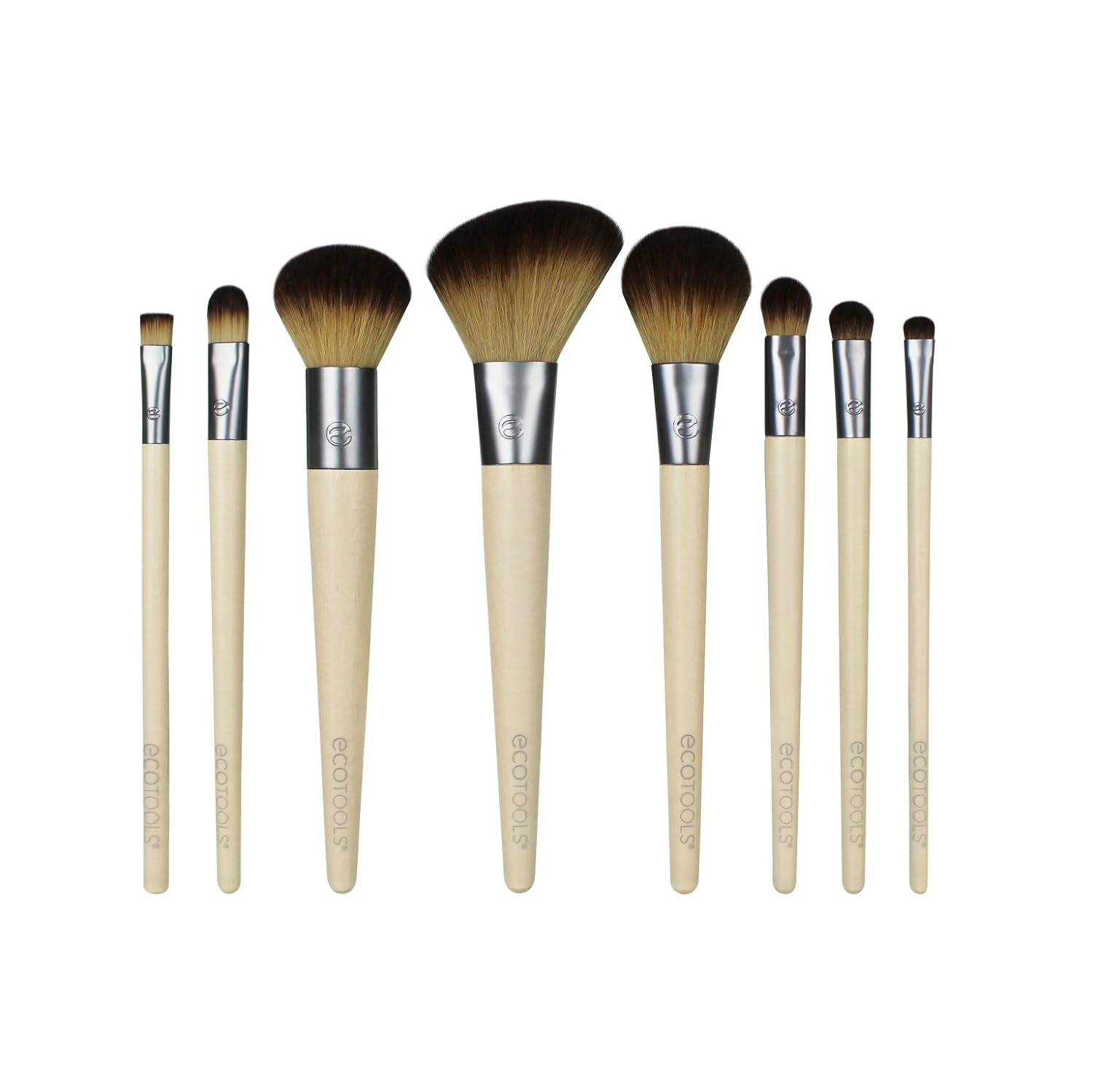  EcoTools-Cruelty Free Confidence in Bloom Brush Set-Cruelty Free Synthetic Taklon Bristles, Recycled Packaging, Recycled Aluminum Ferrules