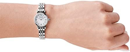 엠포리오아르마니 Emporio Armani Womens Stainless Steel Two-Hand Dress Watch