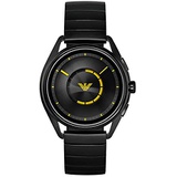 Emporio Armani Mens Smartwatch 2 Powered with Wear OS by Google with Heart Rate, GPS, NFC, and Smartphone Notifications