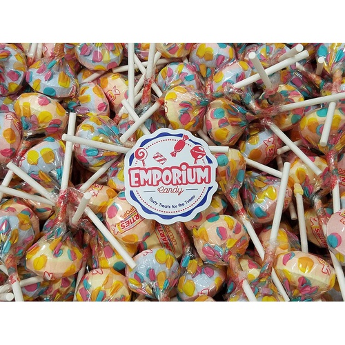  Emporium Candy Smarties Lollipops - Individually Wrapped 1.5 lbs Fresh Bulk Assorted Lollipop Candy with Refrigerator Magnet