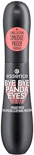 Essence cosmetics essence | Bye Bye Panda Eyes Tubing Mascara | Smudge-proof, Volumizing definition | Vegan, Paraben Free, Oil Free | Cruelty Free (Pack of 1)