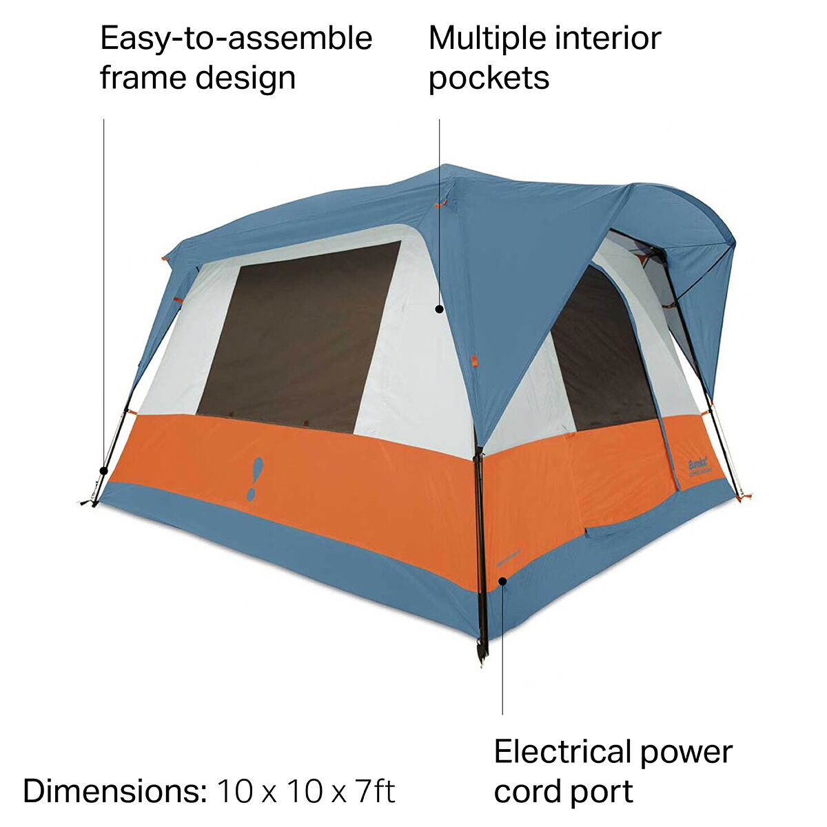  Eureka! Copper Canyon LX Tent: 3-Season 6 Person - Hike & Camp