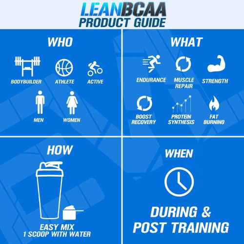  Evlution Stimulant Free Lean BCAA Powder Nutrition BCAAs Amino Acids Powder with CLA Carnitine and 2:1:1 Branched Chain Amino Acids Supports Muscle Recovery Fat Burn and Metabolism