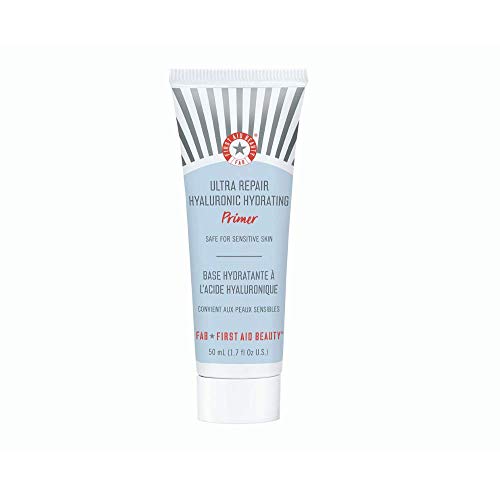  First Aid Beauty Ultra Repair Hyaluronic Hydrating Primer: Vegan Primer to Brighten and Hydrate Skin (1.7 oz)
