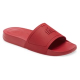 FitFlop iQUSHION Waterproof Slide Sandal_SCARLET RED
