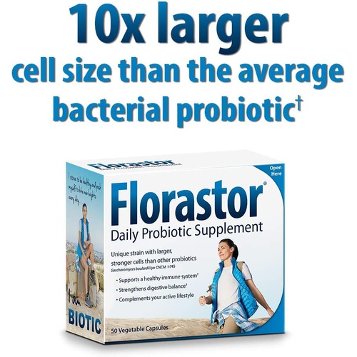  Florastor Daily Probiotic Supplement (54 Capsules) - Product Not Sold Direct From Manufacturer