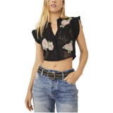 Free People Rose Garden Lace Top