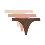 Free People No Show Seamless Thong 3-Pack
