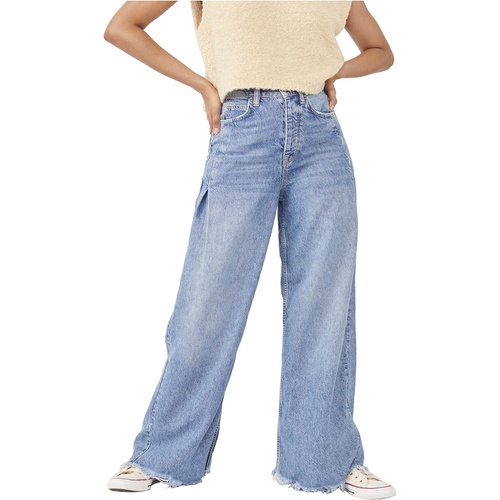 프리피플 Free People Old West Slouchy High-Rise Jeans