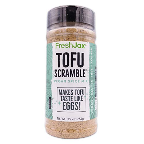 FreshJax Gourmet Spices and Seasonings, Tofu Scramble Spice Mix (8.9oz Extra Large bottle)