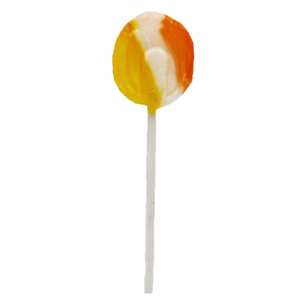  Fruidles Halloween Candy Corn Lollipop Suckers Candy, Great for Halloween Goody Bag Fillers, Kosher Certified, Individually Wrapped (50-Pack)