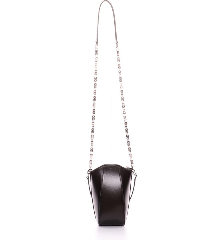 지방시 Givenchy Antigona Mini Vertical Leather Crossbody Bag_BLACK
