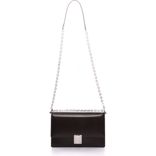 지방시 Givenchy 4G Leather Shoulder Bag_BLACK
