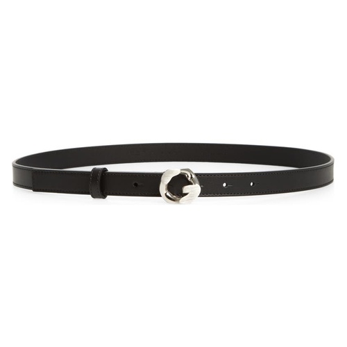 지방시 Givenchy G-Chain Buckle Leather Belt_BLACK