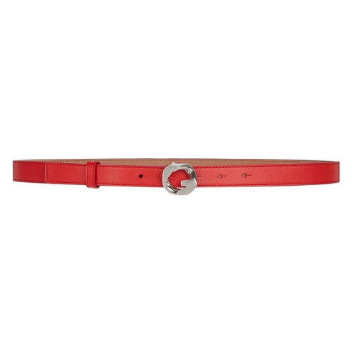 지방시 Givenchy G Chain Buckle Leather Belt_RED