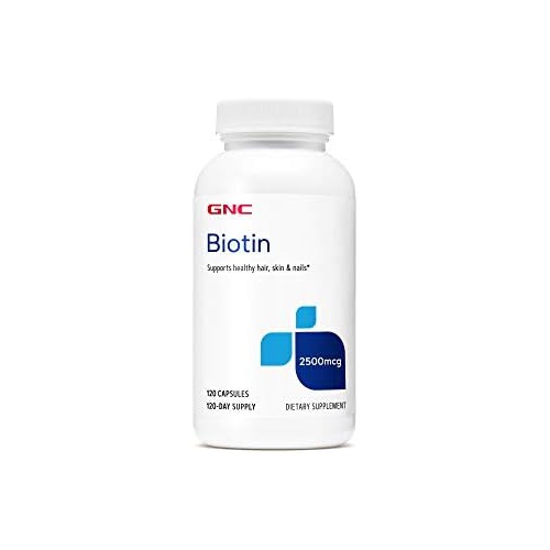  GNC Biotin - 2500 mcg - 120 Capsules