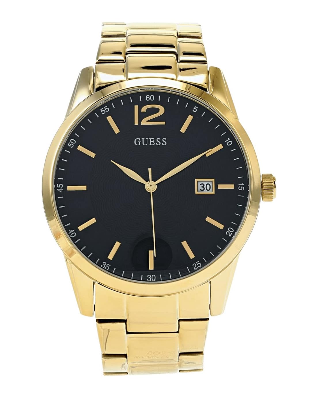 GUESS 42 mm Perry 3-Hand Case with Date Window Bracelet U0901G2M