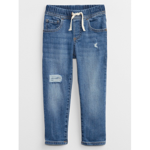 갭 babyGap Destructed Pull-On Slim Jeans