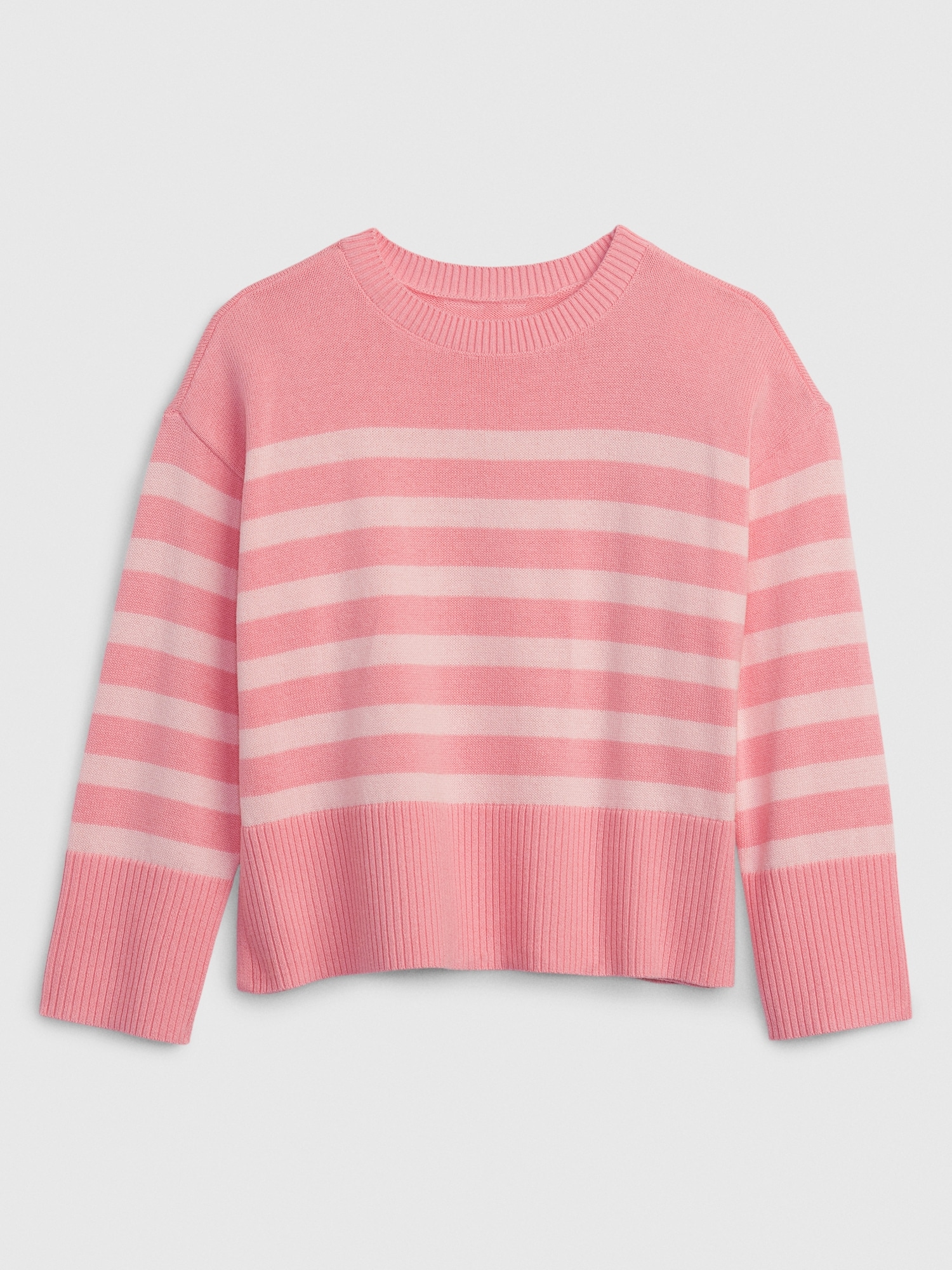 Kids 24/7 Stripe Crewneck Sweater
