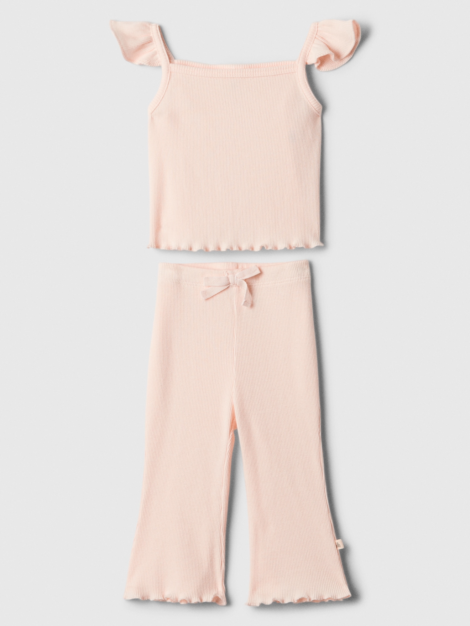 갭 Baby Ribbed Two-Piece Outfit Set