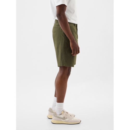 갭 9 Essential Khaki Shorts