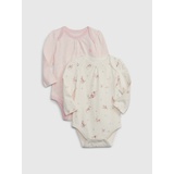 Baby First Favorites Organic CloudCotton Bodysuit (2-Pack)